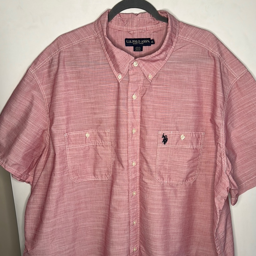U.S. Polo Assn. Pink Casual Button Down Shirt